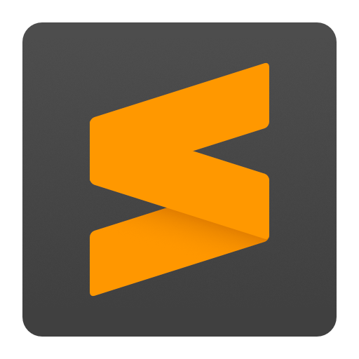 The sublime text logo!